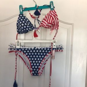 Victoria’s Secret American flag bikini